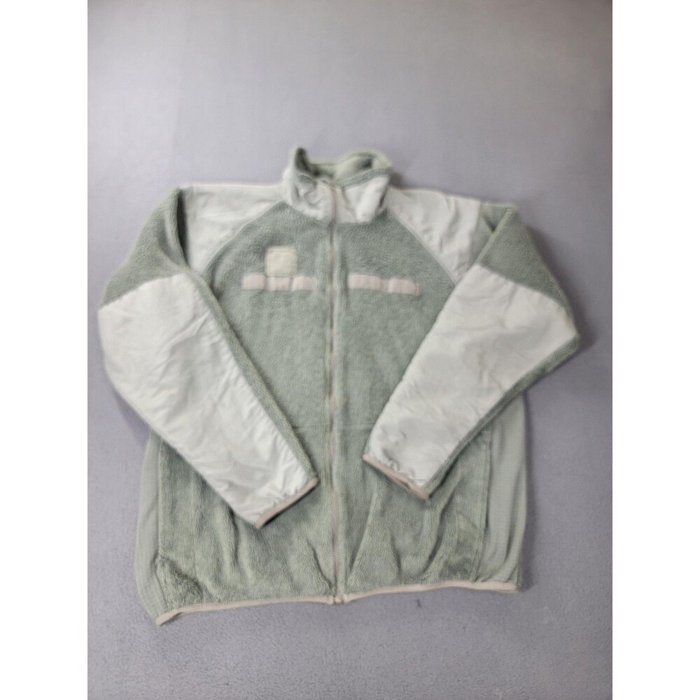 US Army ECWCS Gen III Fleece Jacket Mens Large Long Sage Green Cold Weather